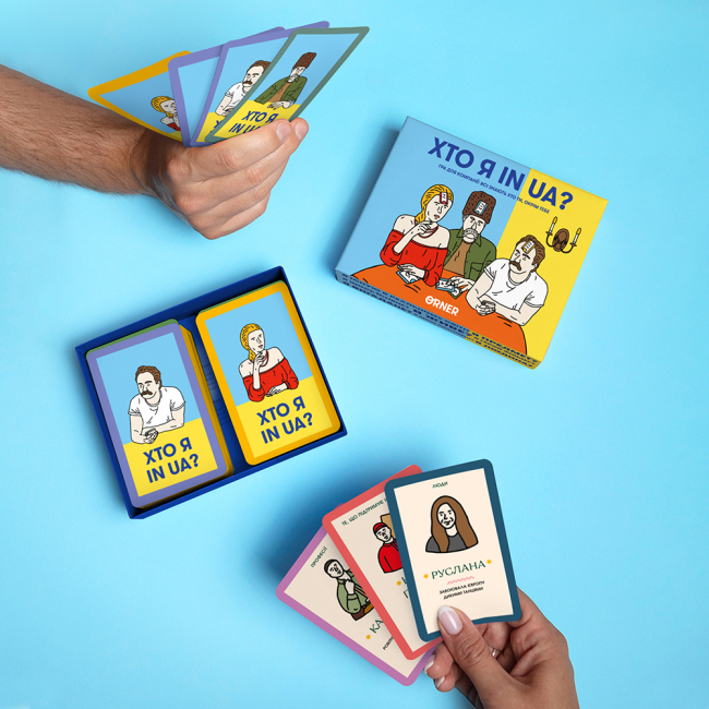 Настольные игры - ​Настольная игра Orner Кто я in UA? (orner-2073)#8