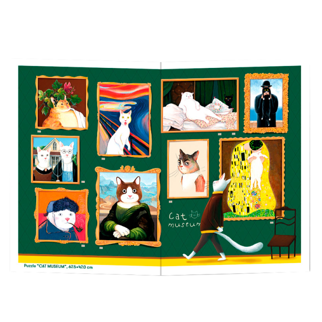 Пазлы - Пазл Orner Кошачий музей 1000 элементов (orner-2816)#2