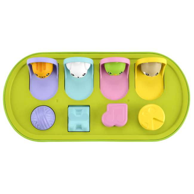 Развивающие игрушки - Развивающая игрушка Fisher-Price Прятки со зверюшками (JDL66)#3