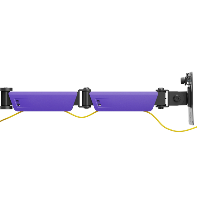 Меблі для геймерів - Кріплення для монітора GamePro Black/Violet RGB (MAG101V)#9