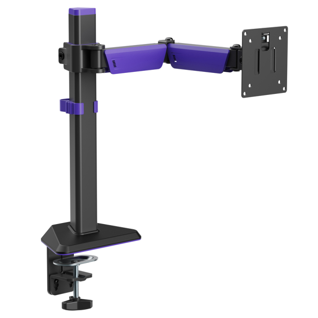 Мебель для геймеров - Крепление для монитора GamePro Black/Violet (MAG100V)#2