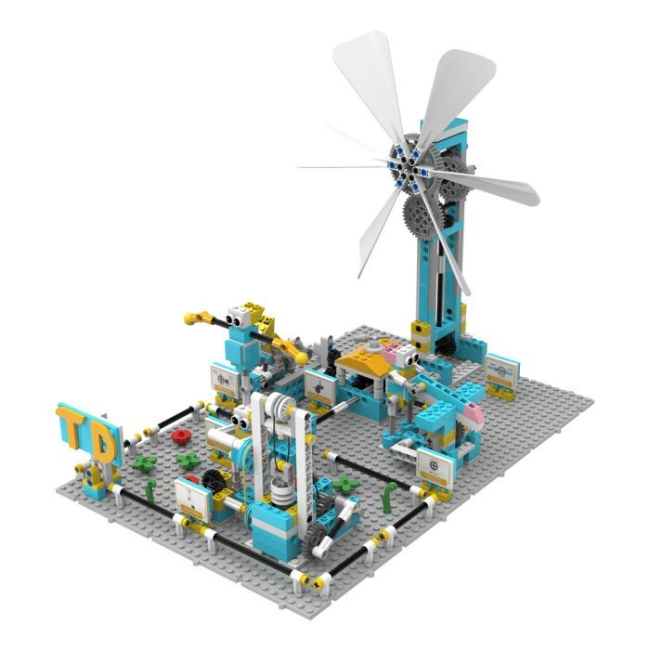 Конструкторы с уникальными деталями - Конструктор Makerzoid Happy Farm Fresh Fields 580 элементов (MKZ-HF-01)#2