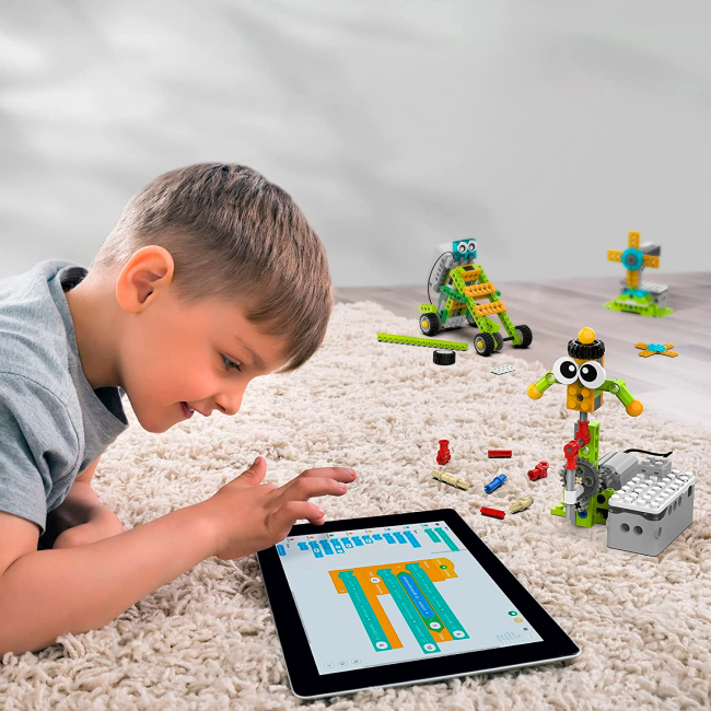 Конструкторы с уникальными деталями - Конструктор Makerzoid Robot Master Premium 600 элементов (MKZ-RM-PM)#2