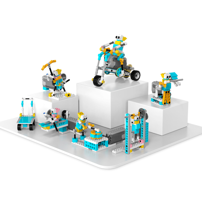 Конструктори з унікальними деталями - Конструктор Makerzoid Smart Robot Standard 295 елементів (MKZ-PF-SD)#3