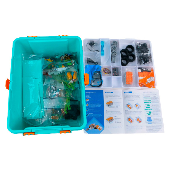 Конструктори з унікальними деталями - Конструктор Makerzoid Robot Tournament Premium 640 елементів (MKZ-RM-TRT)#2