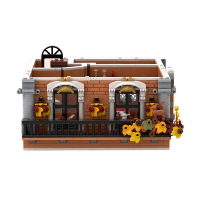 Блокові конструктори - Конструктор Pantasy Шерлок Холмс Квартира 221B на Бейкер-стріт 3047 елементів (85014)#3