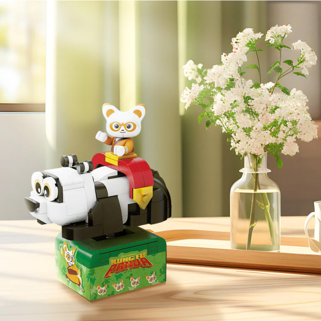 Блокові конструктори - Конструктор Pantasy Kung Fu Panda Косрайдер Шифу 183 елементи (86513)#2
