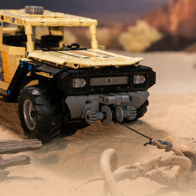 Блокові конструктори - Конструктор Pantasy George Patton G-PATTON GX 118 694 елементи (86703)#3