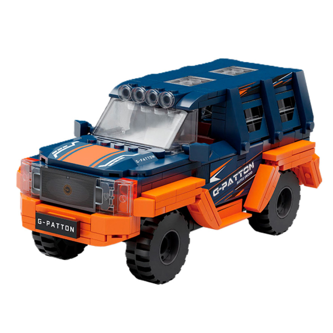 Блочные конструкторы - Конструктор Pantasy George Patton G-PATTON GX 118 оранжевый 422 элемента (86701)#2
