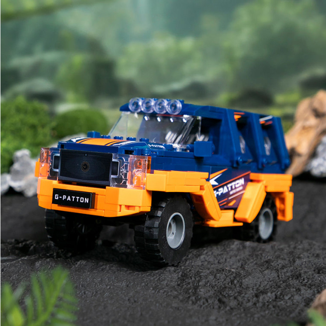 Блочные конструкторы - Конструктор Pantasy George Patton G-PATTON GX 118 оранжевый 422 элемента (86701)#3