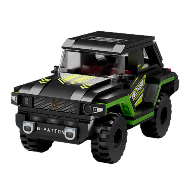 Блокові конструктори - Конструктор Pantasy George Patton G-PATTON GX 118 зелений 323 елементи (86702)#2