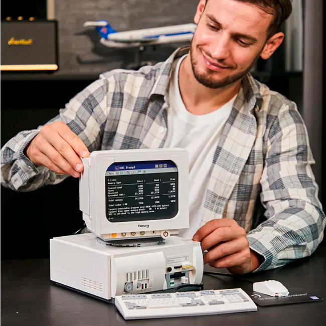 Блочные конструкторы - Конструктор Pantasy Original Game Ретро 90-х годов на ПК 1637 элементов (85005)#2