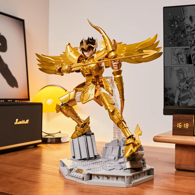 Конструктори з унікальними деталями - Конструктор Pantasy Saint Seiya Сейя Стрілець 776 елементів (86601)#2