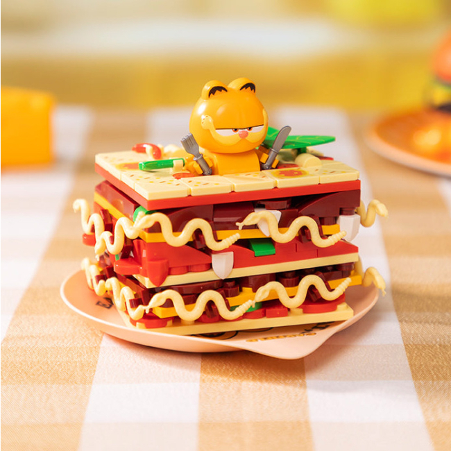 Блочные конструкторы - Конструктор Pantasy Garfield Foodie Лазанья 228 элементов (86807)#3