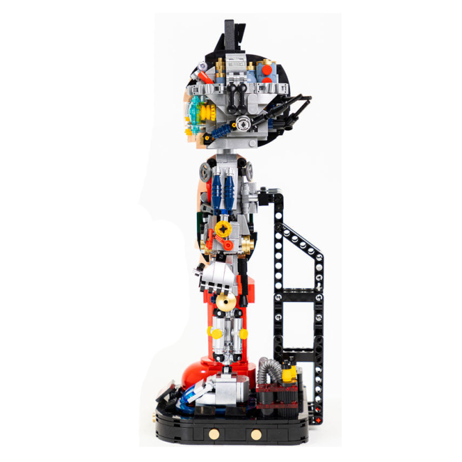 Конструкторы с уникальными деталями - Механический конструктор Pantasy Astro Boy 1250 элементов (86203HY)#3