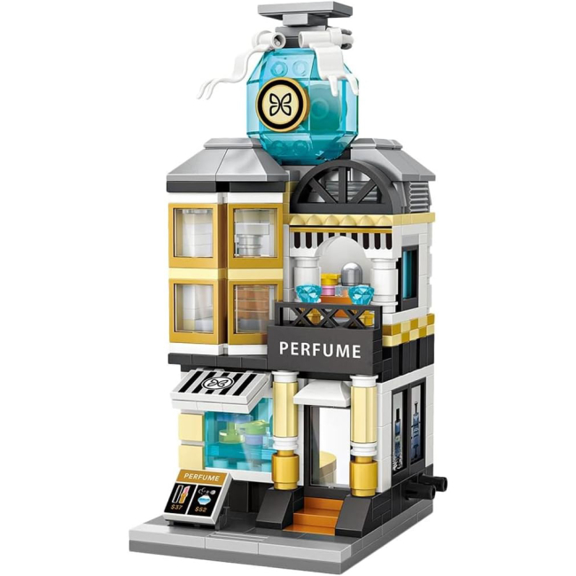 Блочные конструкторы - Конструктор LOZ mini Магазин парфюмерии 400 деталей (1634)#2