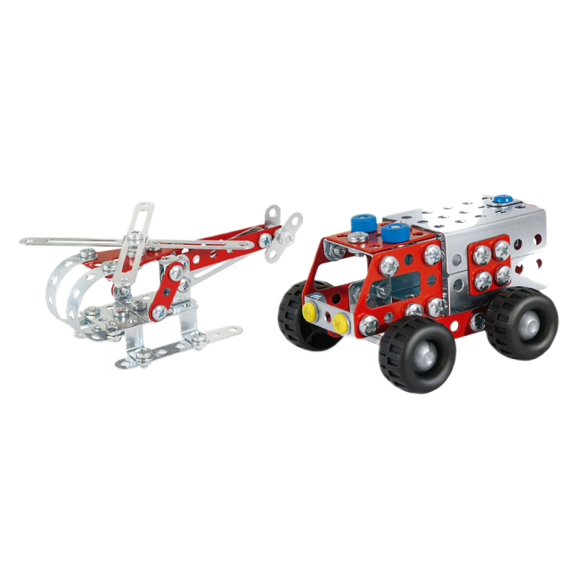 Конструктори з унікальними деталями - ​Конструктор Eitech Пожежний набір 190 деталей (С80)#2