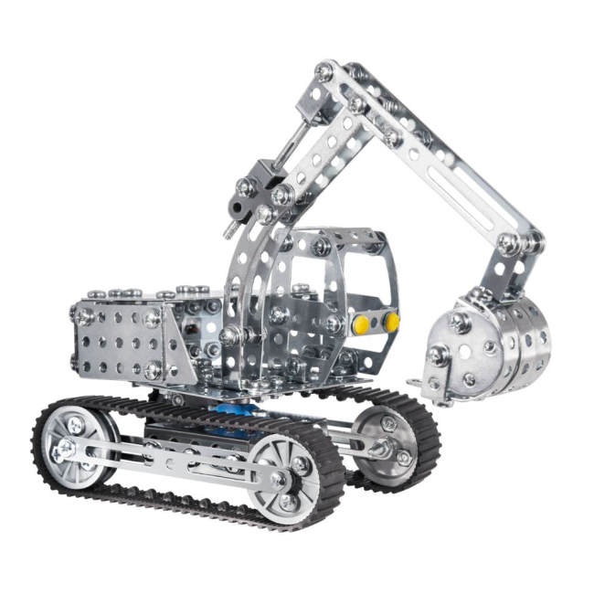 Конструкторы с уникальными деталями - Конструктор Eitech Экскаватор 2 340 деталей (С09)#2