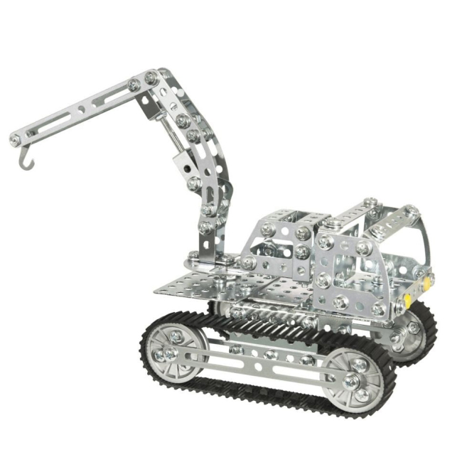 Конструкторы с уникальными деталями - Конструктор Eitech Экскаватор 2 340 деталей (С09)#4