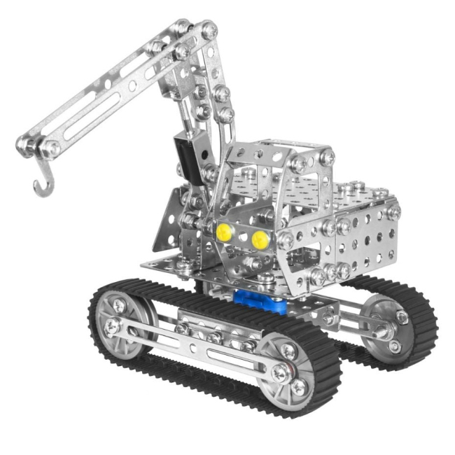 Конструкторы с уникальными деталями - Конструктор Eitech Экскаватор 2 340 деталей (С09)#5