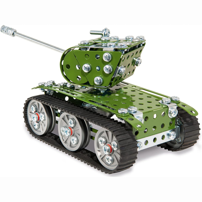 Конструкторы с уникальными деталями - Конструктор Eitech Танк 1 280 деталей (С210)#3