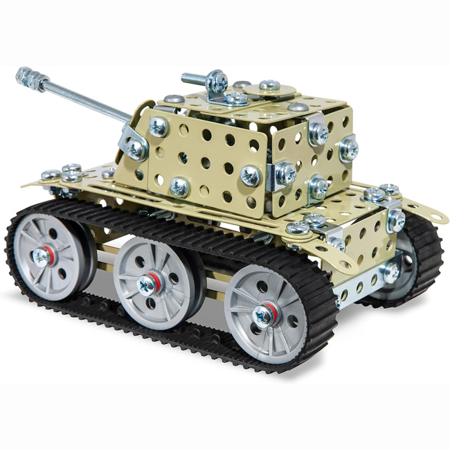 Конструктори з унікальними деталями - Конструктор Eitech Танк 2 255 деталей (С215)#3