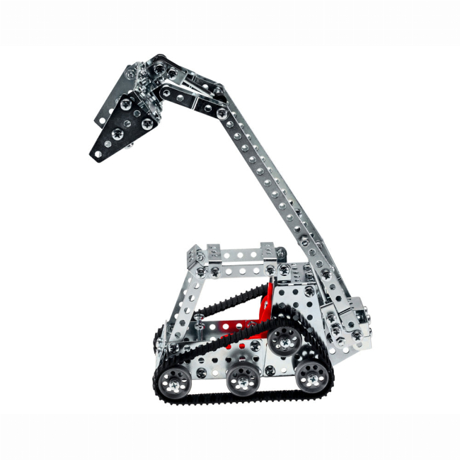 Конструктори з унікальними деталями - Конструктор Eitech Міні навантажувач 365 деталей (С220)#4