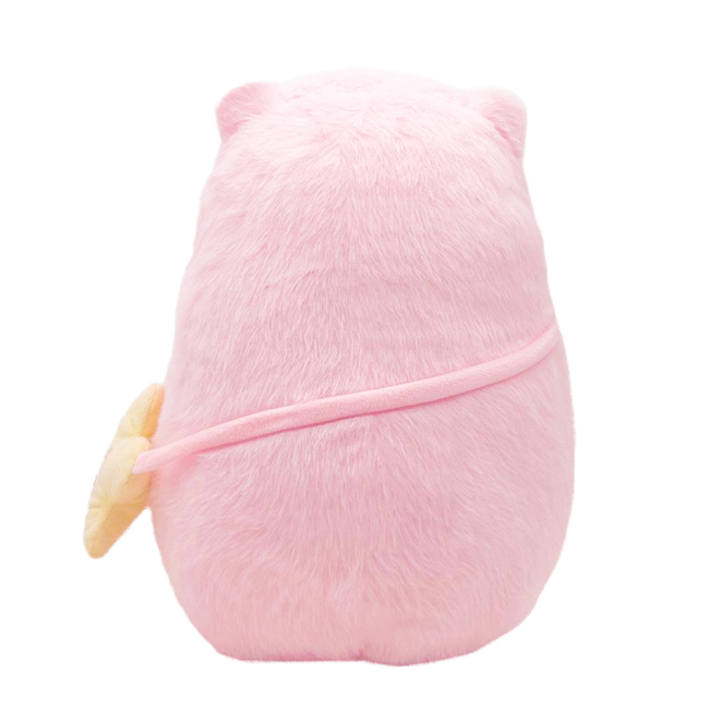 Мягкие животные - ​Мягкая игрушка Fyyvalur Друзья капибары Пани Капибара с сумочкой 30 см (99068)#2