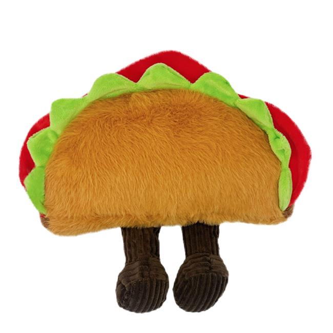 Персонажі мультфільмів - ​М'яка іграшка Fyyvalur Великі фуддіки Смачненьке тако 26 см (99058)#2