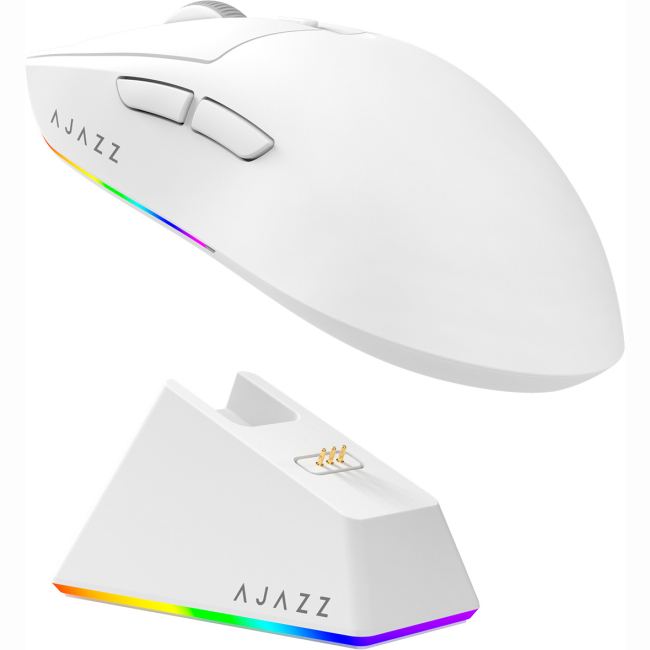 Клавіатура і миші - Мишка Ajazz 3 Mod-White-3311 (AJ139-V2-MC-W)#2