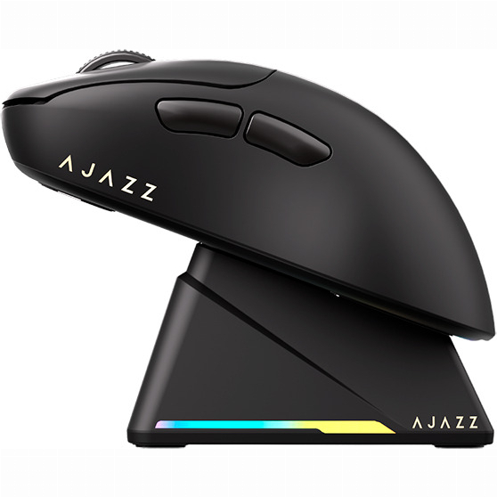 Клавіатура і миші - Мишка Ajazz 3 Mod-Black-3395-8K Charging Dock (AJ179-PRO-B)#2