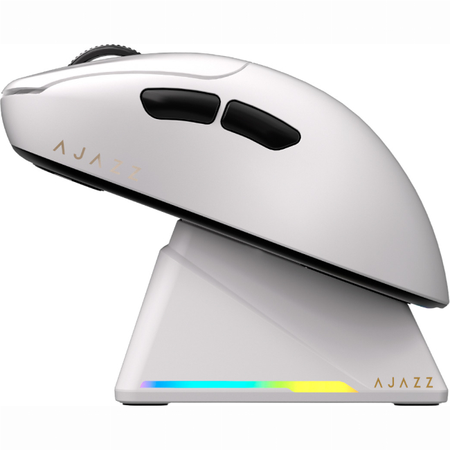Клавіатура і миші - ​Мишка Ajazz 3 Mod-White-3395-8K Charging Dock (AJ179-PRO-W)#2