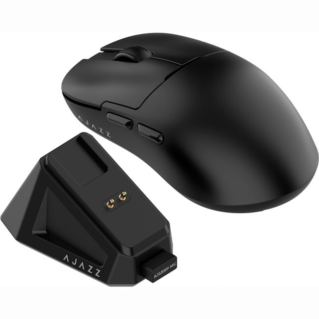 Клавіатура і миші - ​Мишка Ajazz 3 Mod-Black-3311 Charging Dock (AJ159P-MC-B)#4