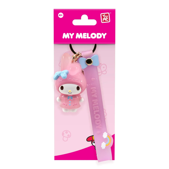 Брелоки - Брелок Hello Kitty Май Мелоди в дождевике (11724)#2