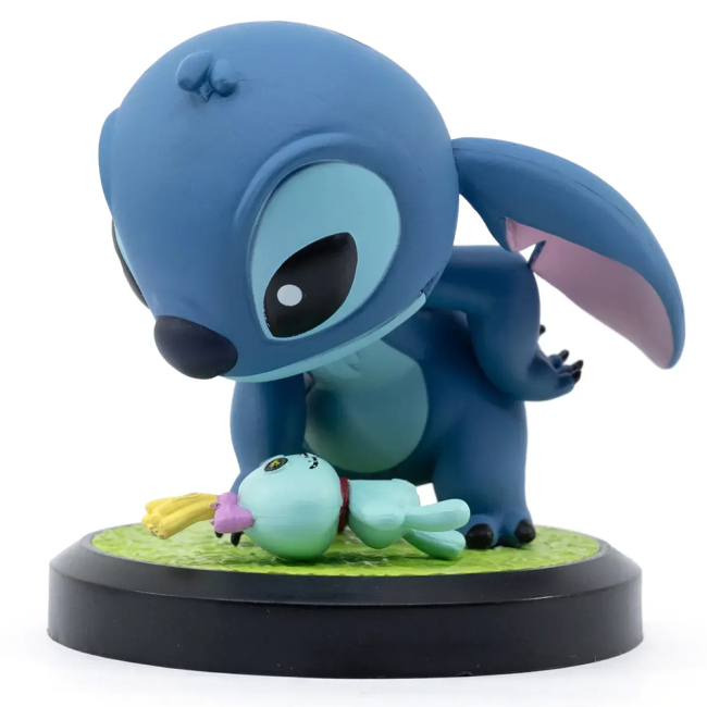 Фигурки персонажей - Коллекционная фигурка Yume Hero Box Stitch Стич чинит Скрамп (15841)#3