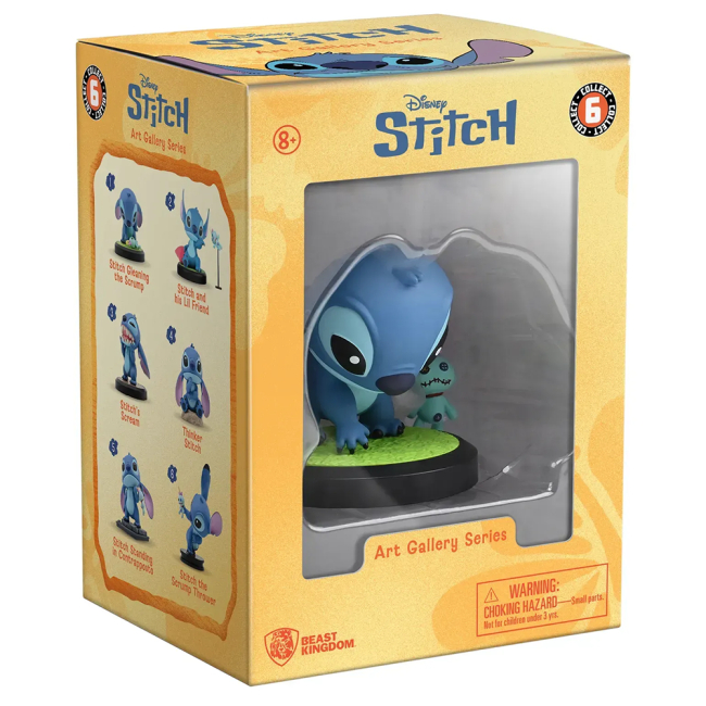 Фигурки персонажей - Коллекционная фигурка Yume Hero Box Stitch Стич чинит Скрамп (15841)#4