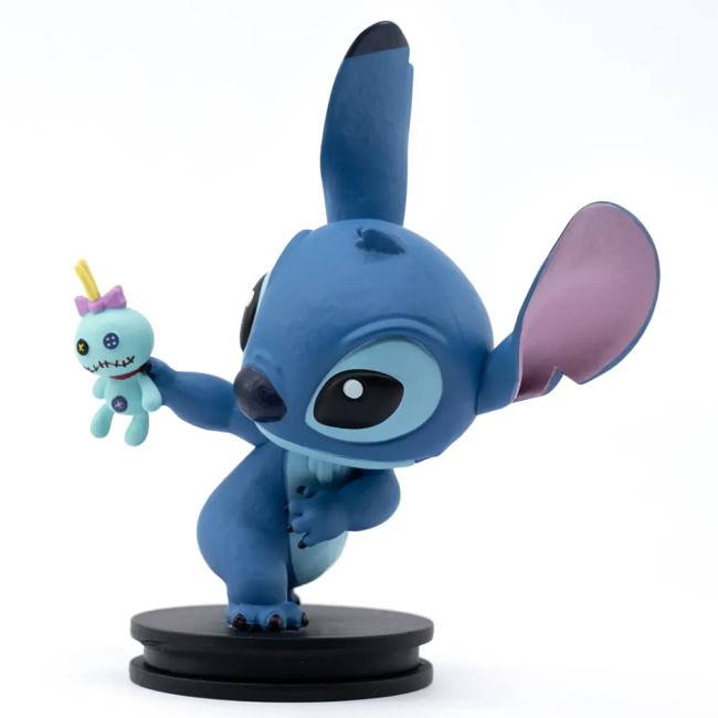 Фигурки персонажей - Коллекционная фигурка Yume Hero Box Stitch Стич, бросающий Скрамп (15846)#3