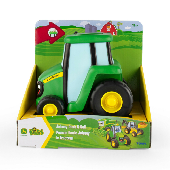 Машинки для малюків - Ігровий набір Tomy John Deere kids Штовхай і коти (124685)#2