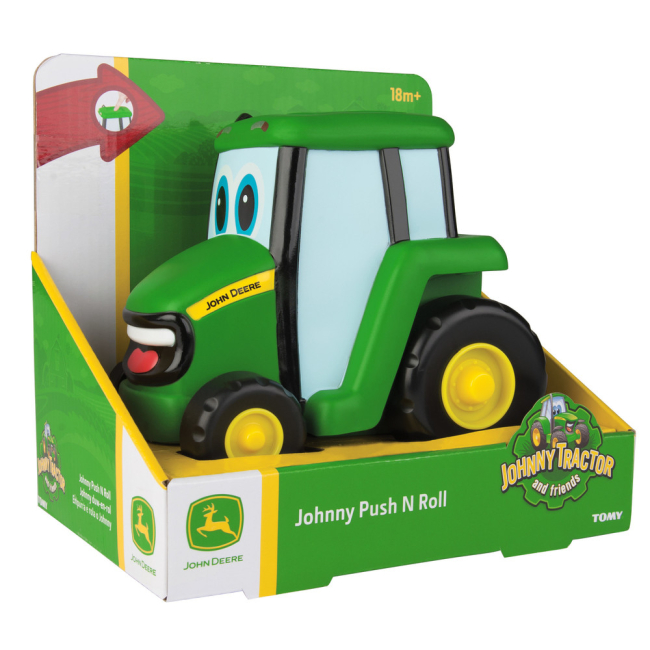 Машинки для малюків - Ігровий набір Tomy John Deere kids Штовхай і коти (124685)#3