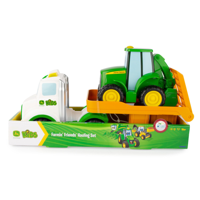 Машинки для малюків - Ігровий набір Tomy John Deere kids Помічник фермера (124683)#2