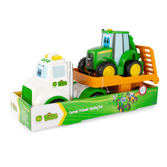 Машинки для малюків - Ігровий набір Tomy John Deere kids Помічник фермера (124683)#3