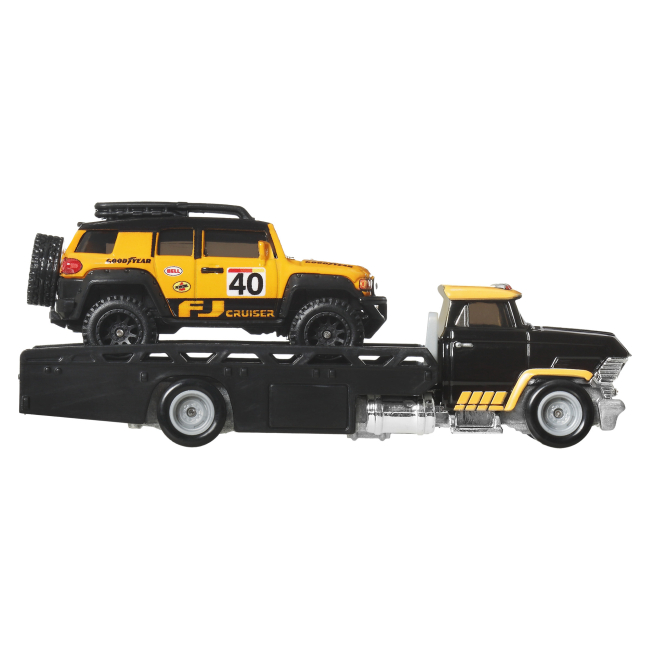 Автомоделі - Набір автомоделей Hot Wheels Car culture Team Transport Horizon Hauler і Toyota FJ Cruiser (FLF56/JBM33)#5