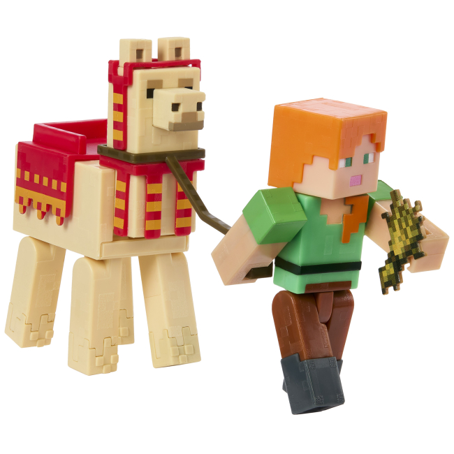 Фигурки персонажей - Набор фигурок Minecraft Alex and Llama (GTT53/1)#2