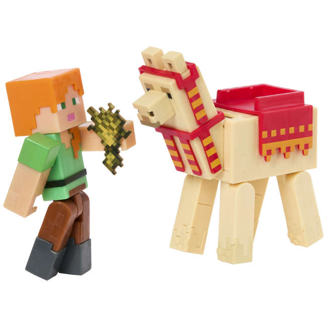 Фигурки персонажей - Набор фигурок Minecraft Alex and Llama (GTT53/1)#3