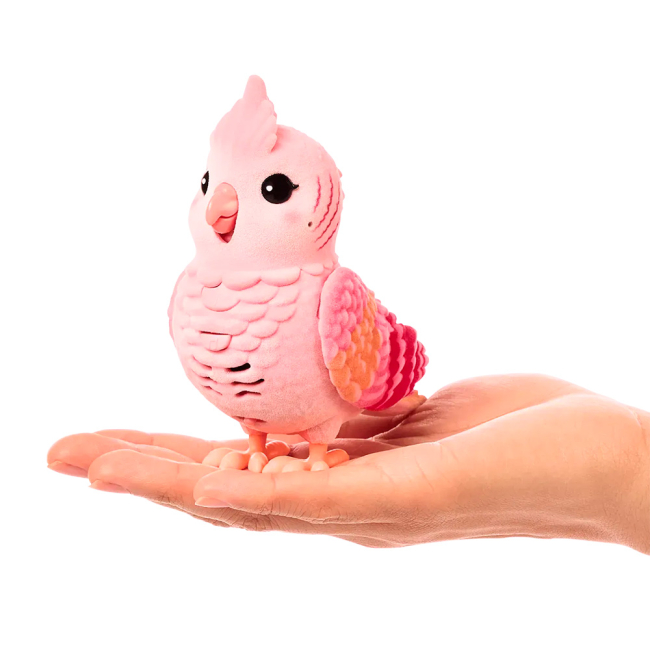 Мягкие животные - Интерактивная игрушка Little Live Pets Попугайчик какаду Рози в клетке (26692)#7