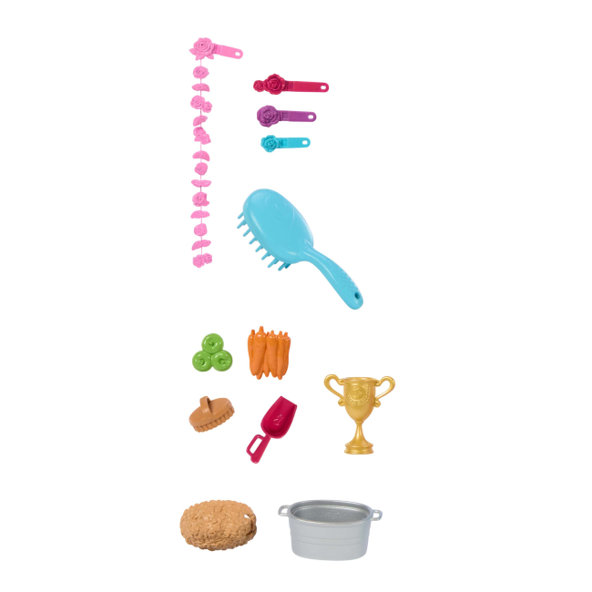 Фігурки тварин - Фігурка Barbie Інтерактивна конячка (HXJ42)#2