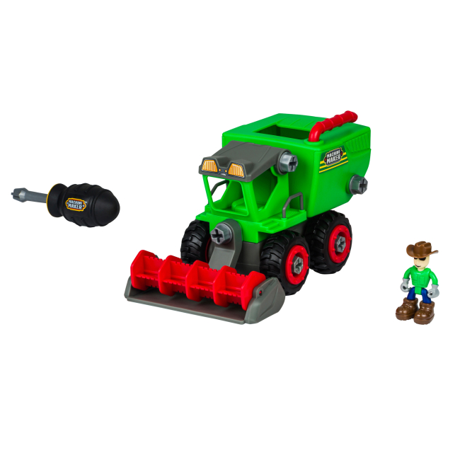 Блокові конструктори - Конструктор Machine maker Farm vehicles Комбайн (40070/1)#3