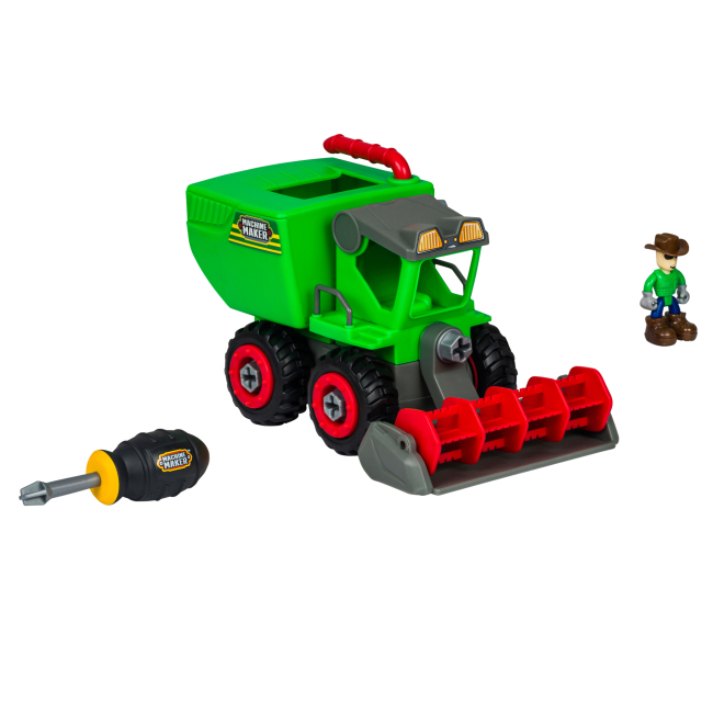 Блокові конструктори - Конструктор Machine maker Farm vehicles Комбайн (40070/1)#4