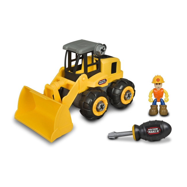 Блокові конструктори - Конструктор Machine maker Junior builder Навантажувач (40010/1)#2