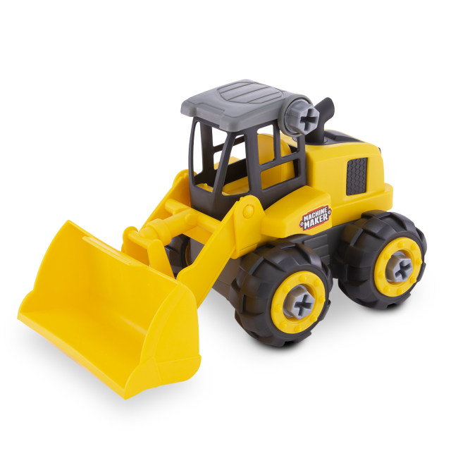 Блокові конструктори - Конструктор Machine maker Junior builder Навантажувач (40010/1)#4